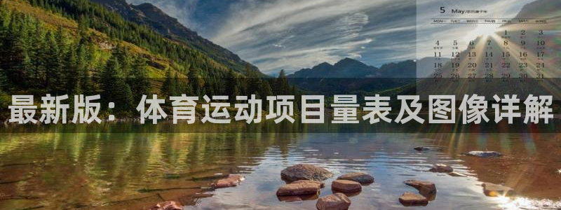 最新版：体育运动项目量表及图像详解